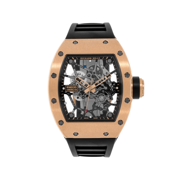 Richard Mille Americas Rose Gold Toro Skeleton RM035 Wrist