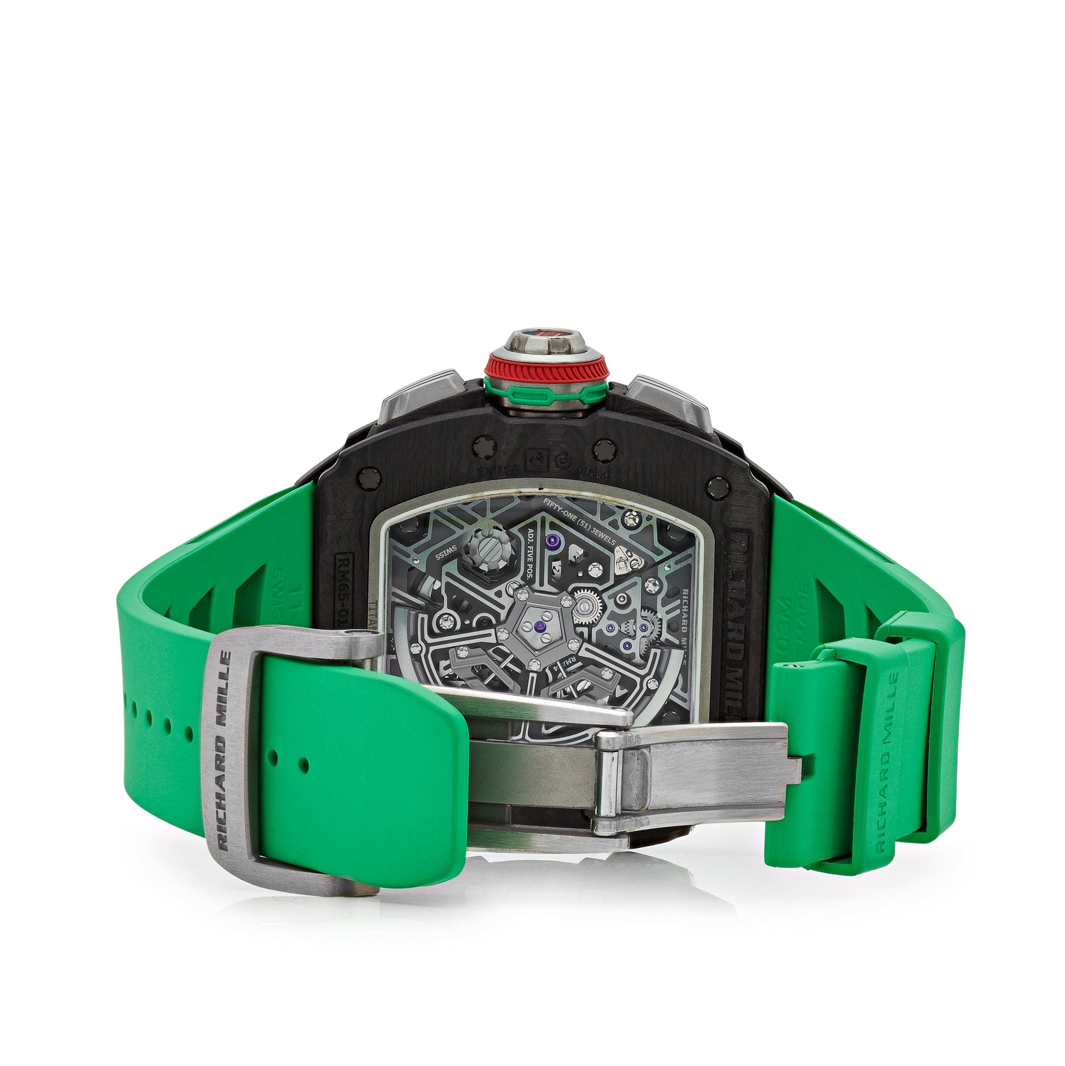 Richard Mille Automatic Winding Chronograph Carbon RM65-01 Wrist Aficionado