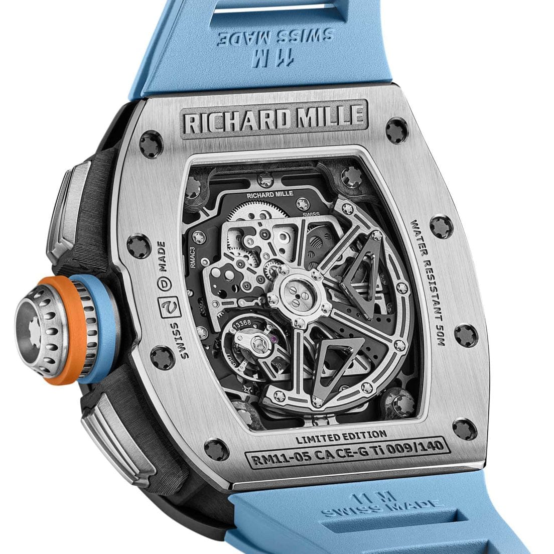 Richard Mille Automatic Winding Flyback Chronograph GMT RM11-05 Wrist Aficionado