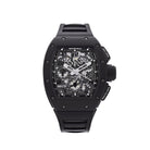 Luxury Watch Richard Mille Black Phantom Flyback Chronograph RM011 Limited Edition 50 Pieces Wrist Aficionado