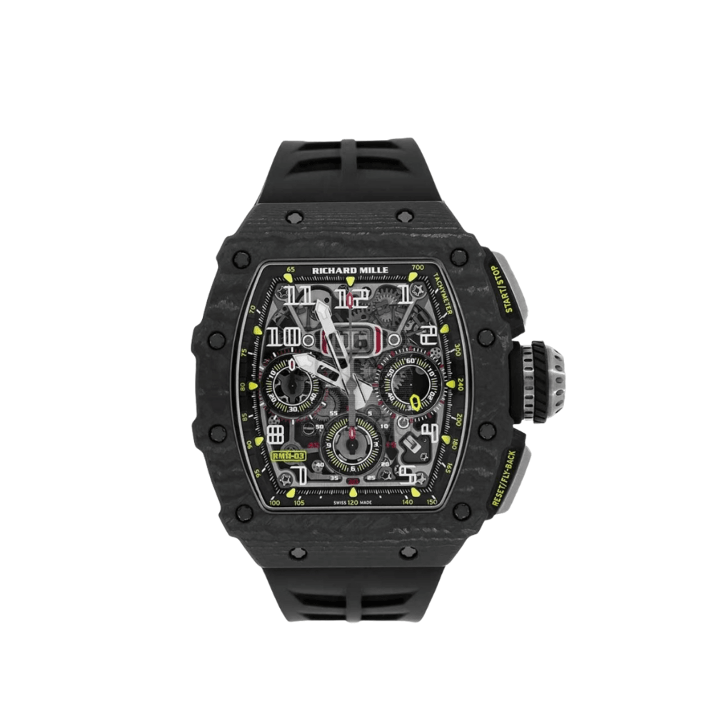 Luxury Watch Richard Mille Black TPT RM11-03 Wrist Aficionado