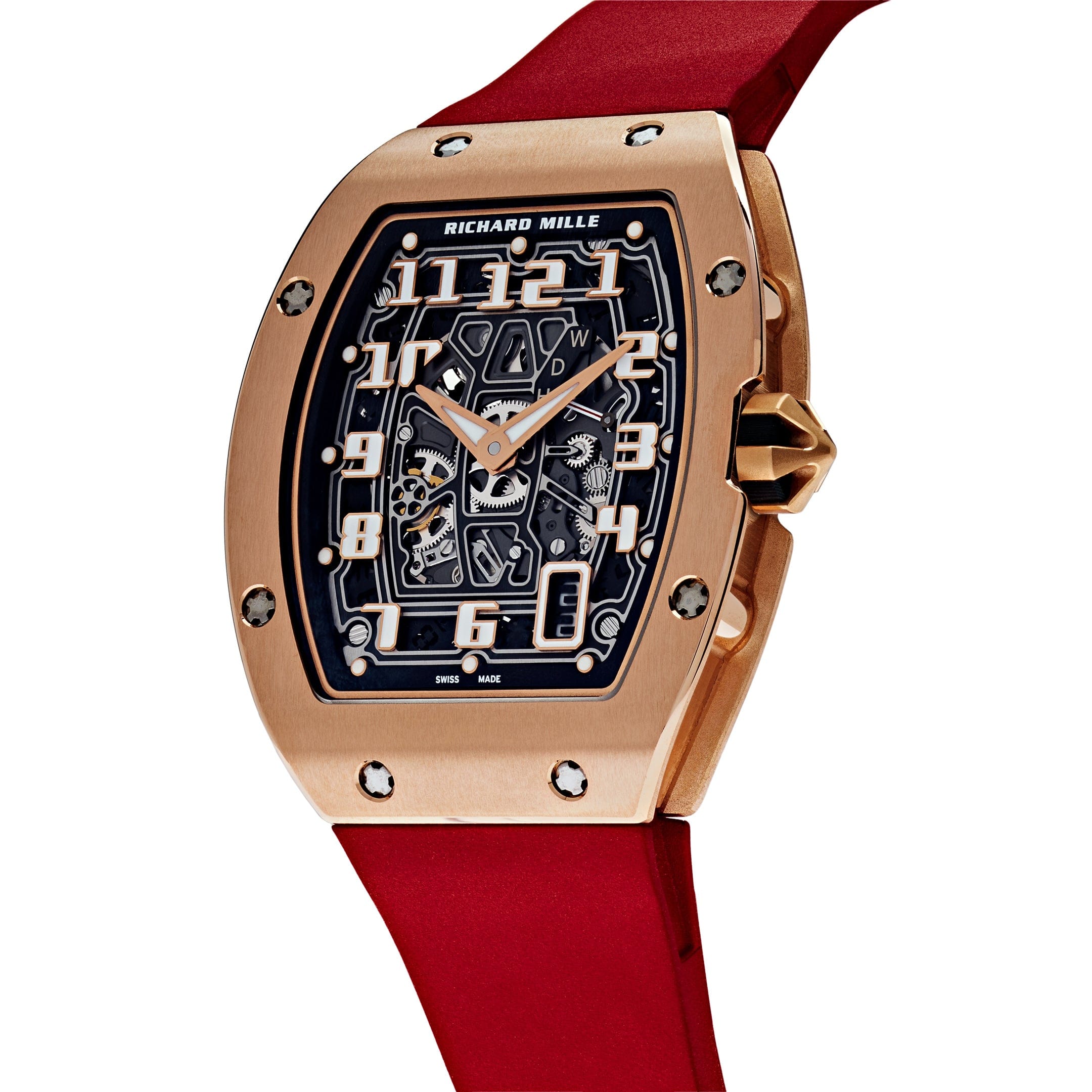 Luxury Watch Richard Mille Extra Flat Rose Gold RM67- 01 Wrist Aficionado