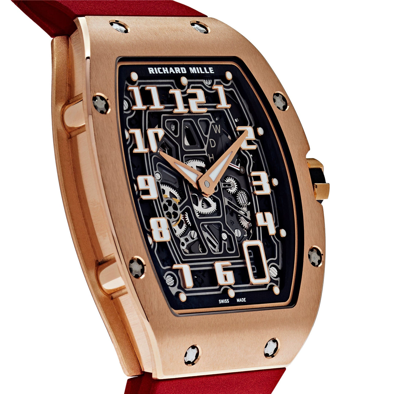Luxury Watch Richard Mille Extra Flat Rose Gold RM67- 01 Wrist Aficionado