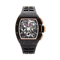 Thumbnail for Richard Mille Felipe Massa Boutique Exclusive DLC Titanium Rose Gold RM011 Wrist Aficionado