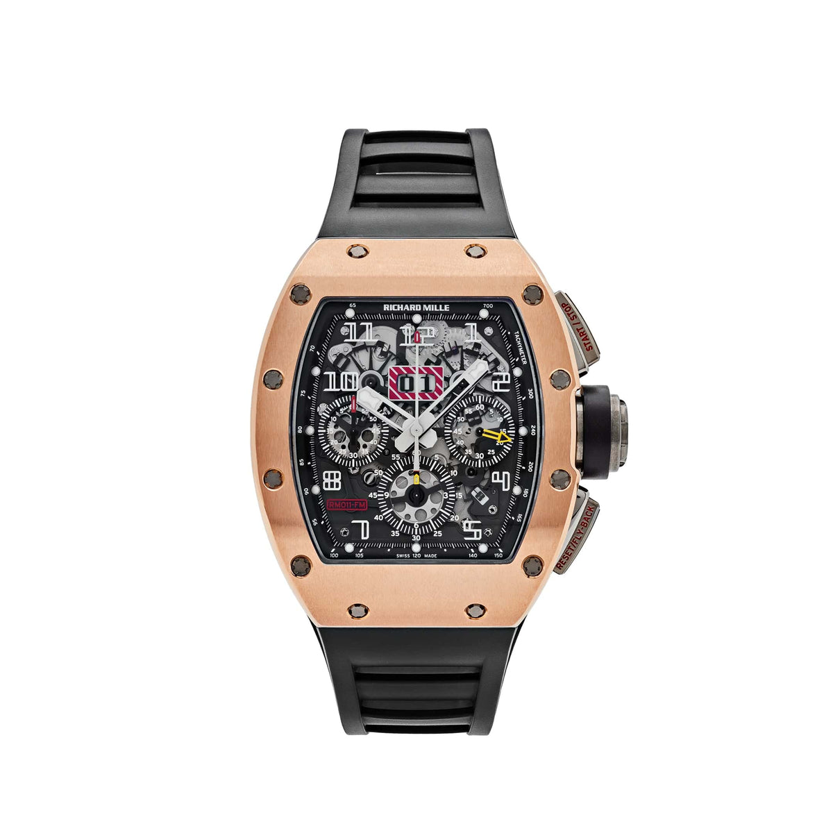 Richard Mille RM 011 Felipe Massa Chronograph Rose Gold Titanium