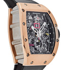 Luxury Watch Richard Mille Felipe Massa Chronograph Rose Gold RM011 Wrist Aficionado