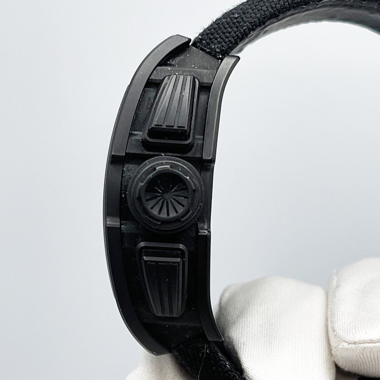 Luxury Watch Richard Mille Felipe Massa Flyback Chronograph Black Carbon RM011-FM Wrist Aficionado
