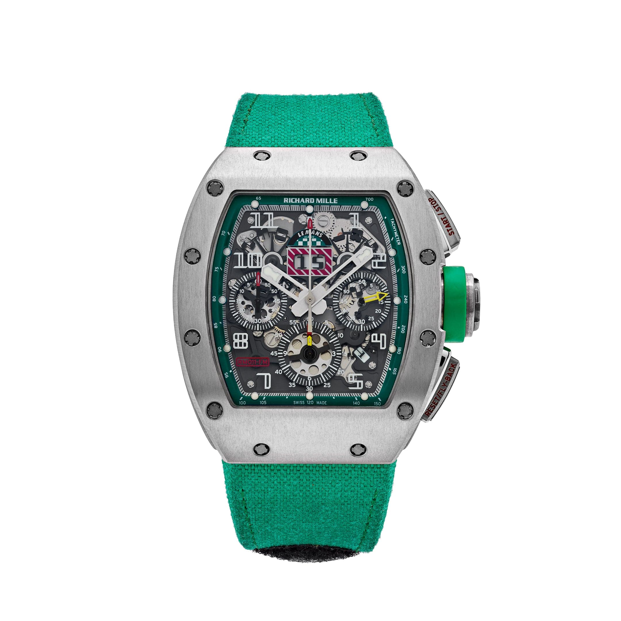 Luxury Watch Richard Mille Felipe Massa Lemans Classic Titanium RM011 Wrist Aficionado