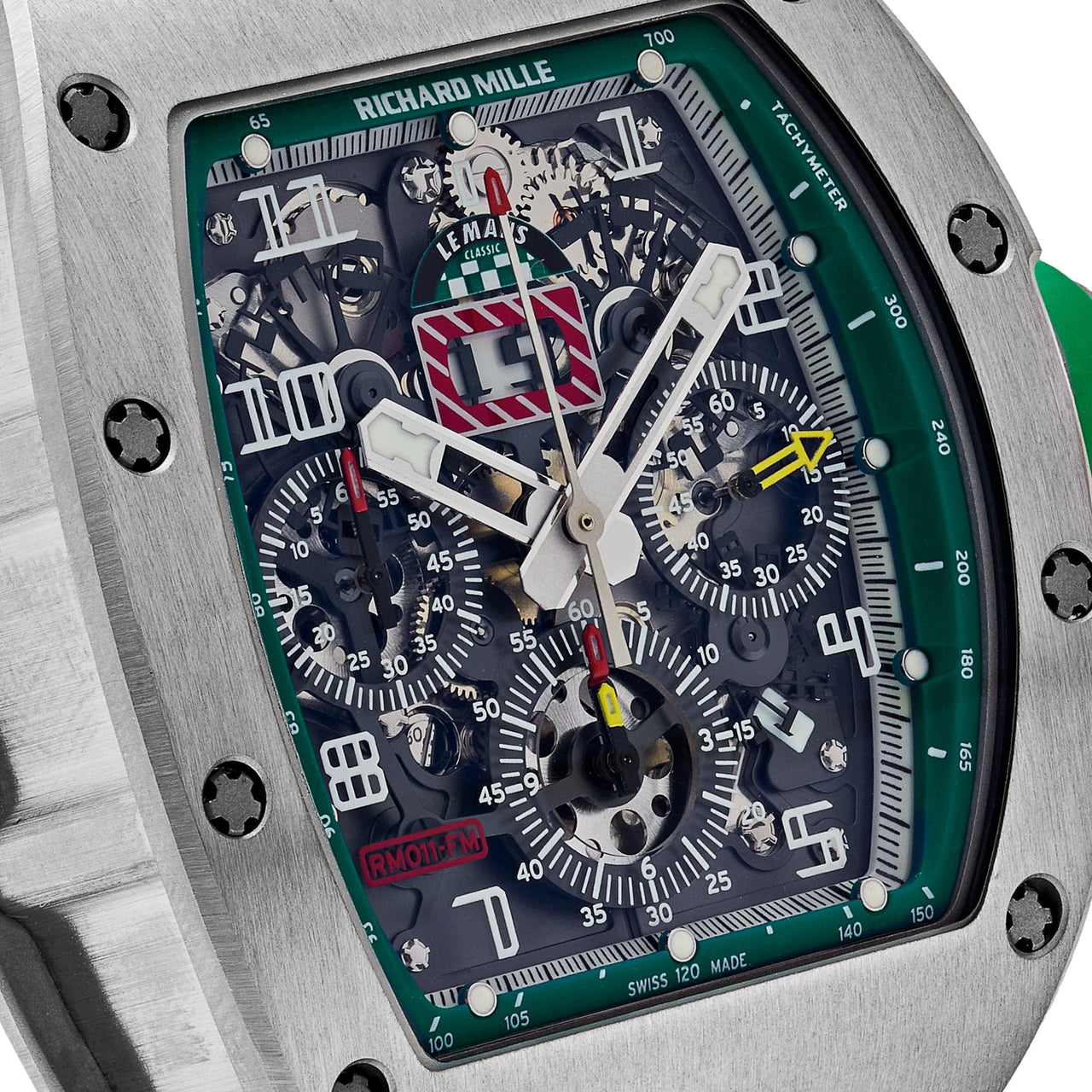 Luxury Watch Richard Mille Felipe Massa Lemans Classic Titanium RM011 Wrist Aficionado