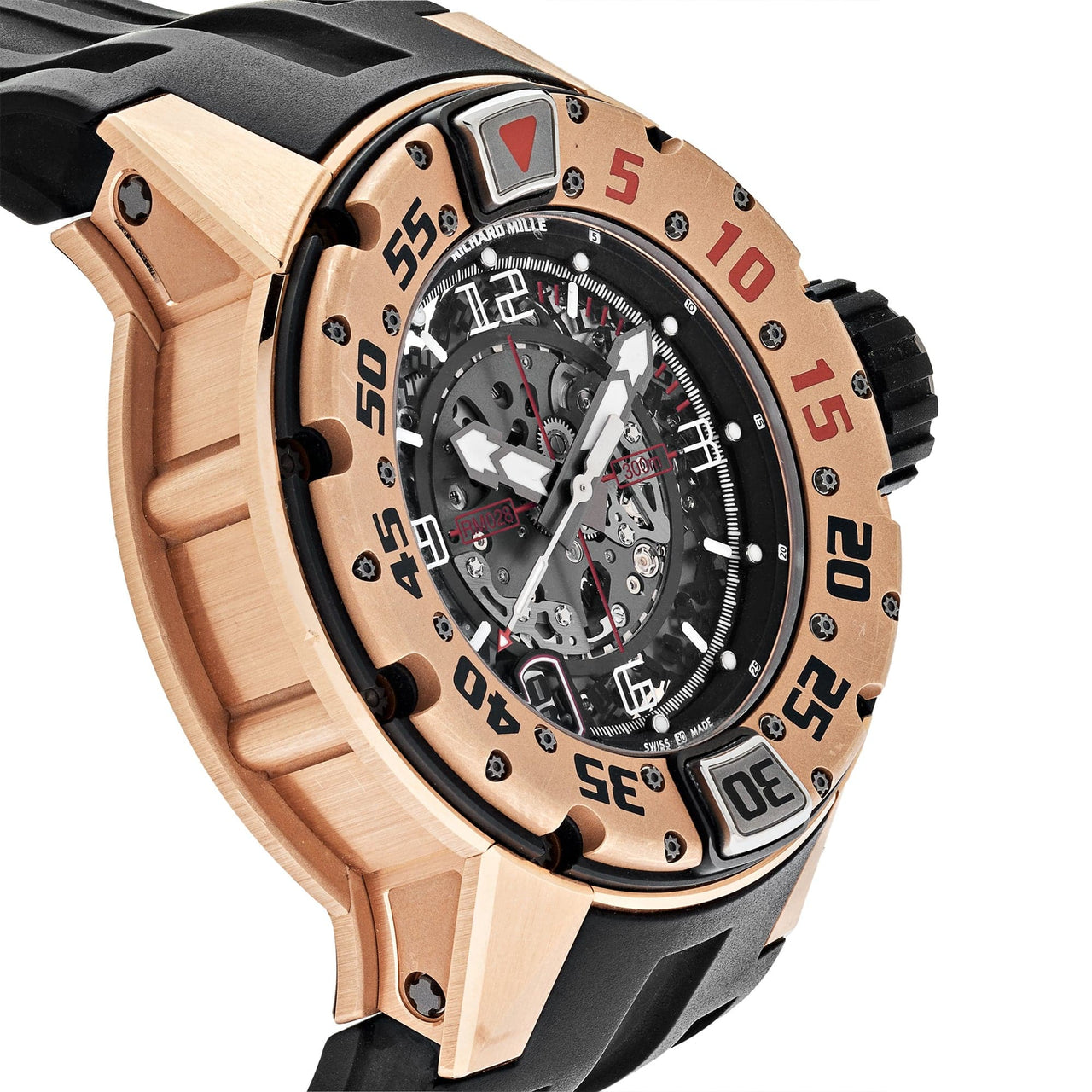 Luxury Watch Richard Mille Full Rose Gold RM 028 Wrist Aficionado