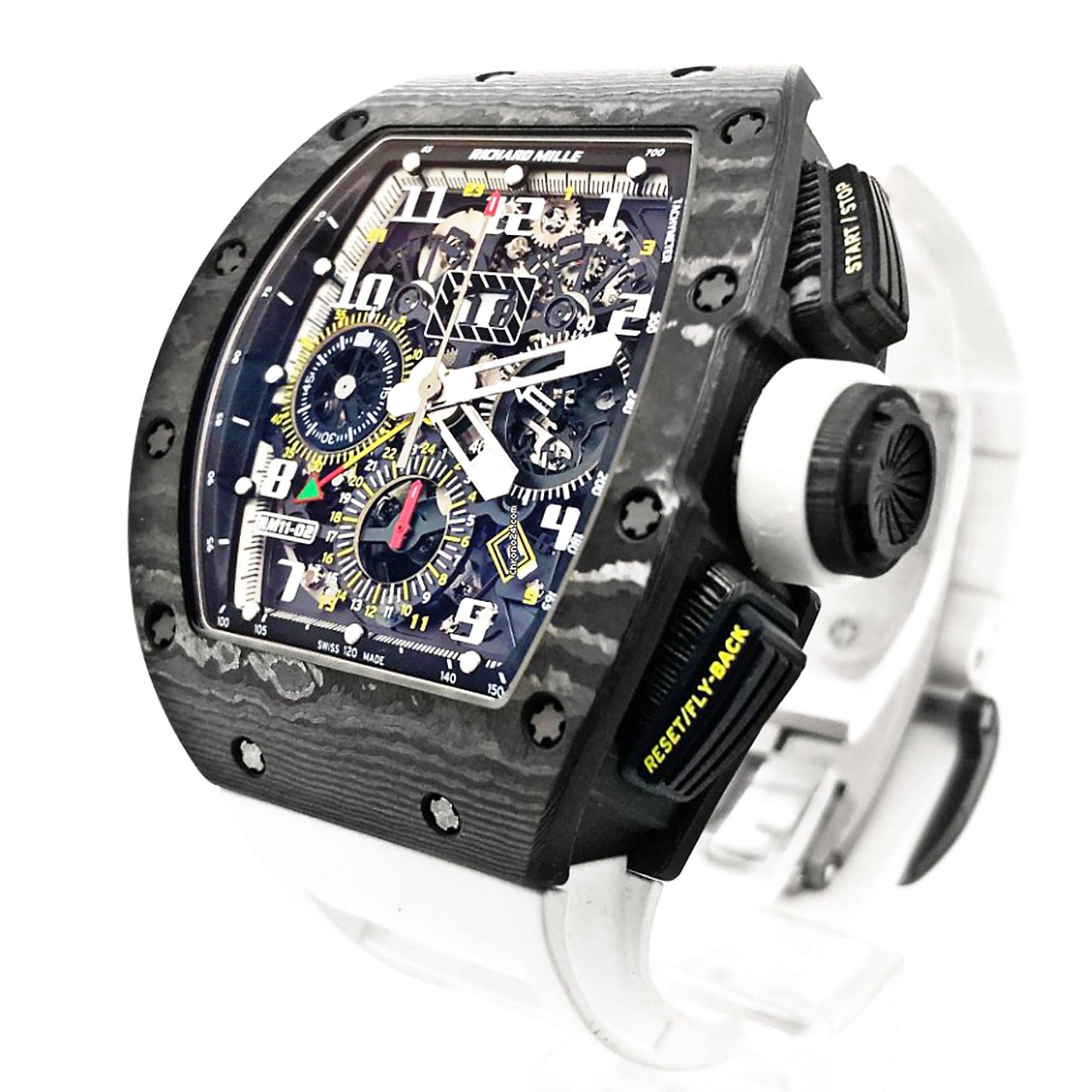 Luxury Watch Richard Mille GMT NTPT Carbon Shanghai Limited Edition to 30ps RM11-02 Wrist Aficionado