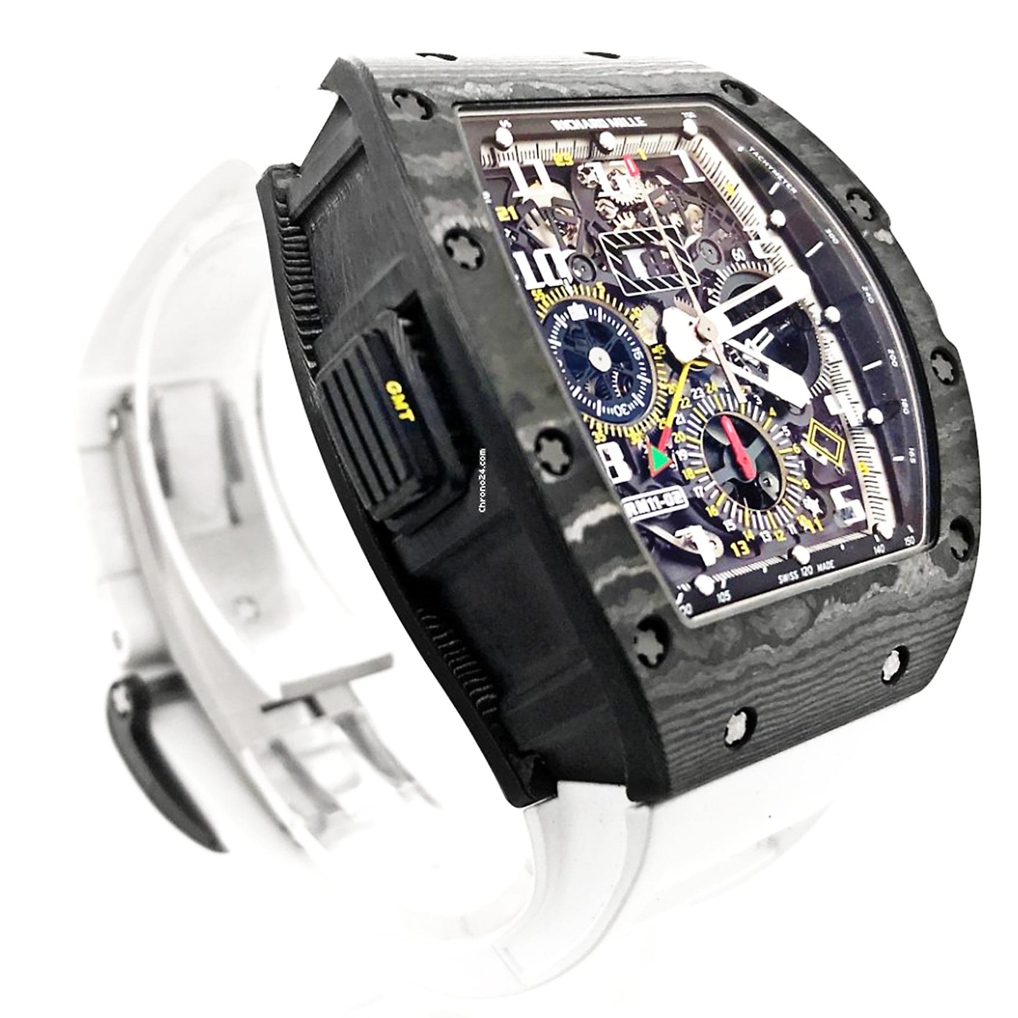 Luxury Watch Richard Mille GMT NTPT Carbon Shanghai Limited Edition to 30ps RM11-02 Wrist Aficionado