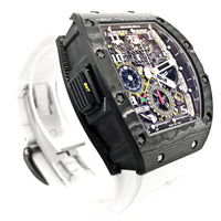 Thumbnail for Luxury Watch Richard Mille GMT NTPT Carbon Shanghai Limited Edition to 30ps RM11-02 Wrist Aficionado