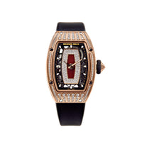 Richard Mille Ladies Rose Gold Diamond Set RM07 01 Wrist Aficionado