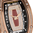 Luxury Watch Richard Mille Ladies' Rose Gold Diamond Set RM07-01 Wrist Aficionado