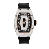 Thumbnail for Luxury Watch Richard Mille Ladies' White Gold Snow Diamond Set RM 07-01 Wrist Aficionado