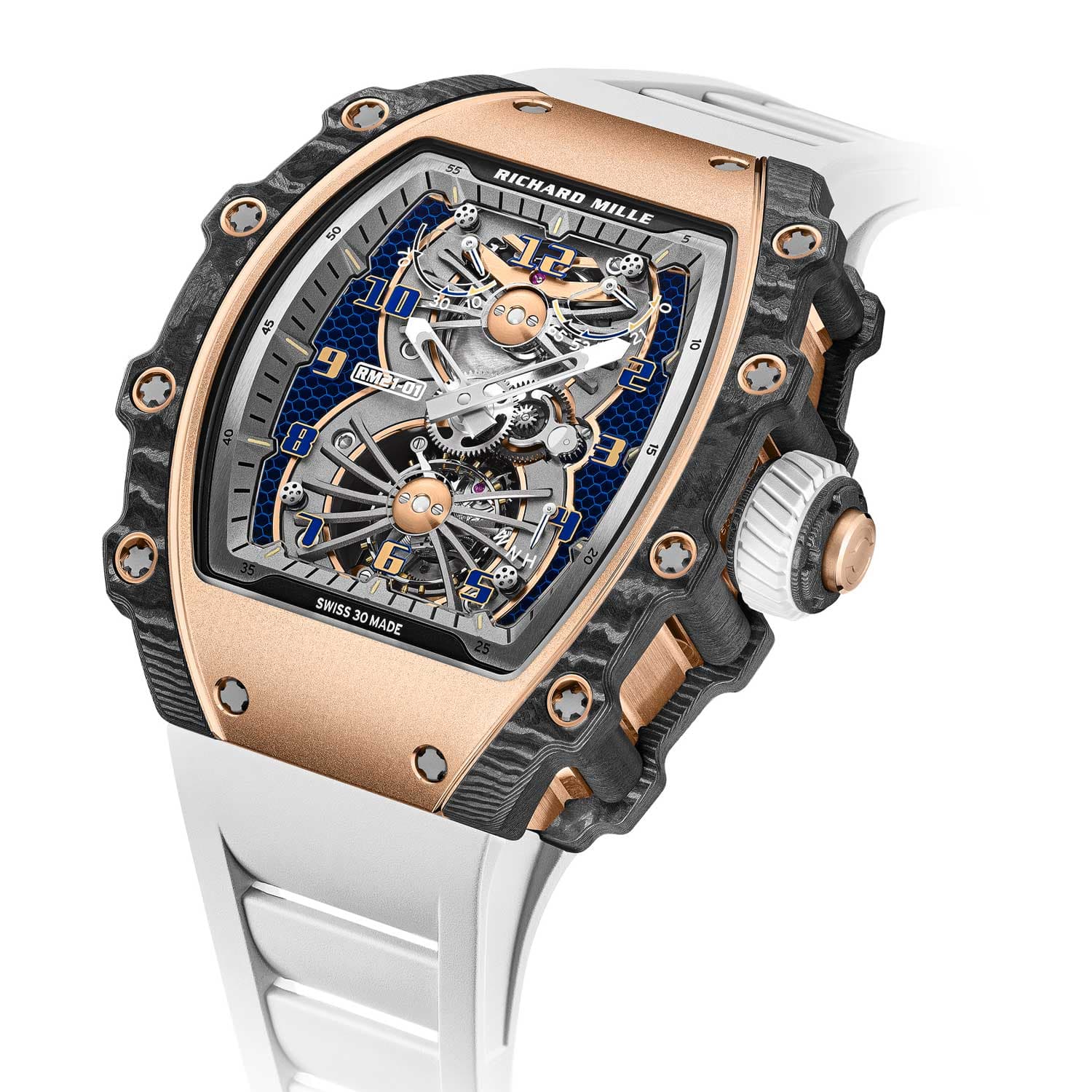 Richard Mille Manual Winding Tourbillon Aerodyne Carbon RM 21-01
