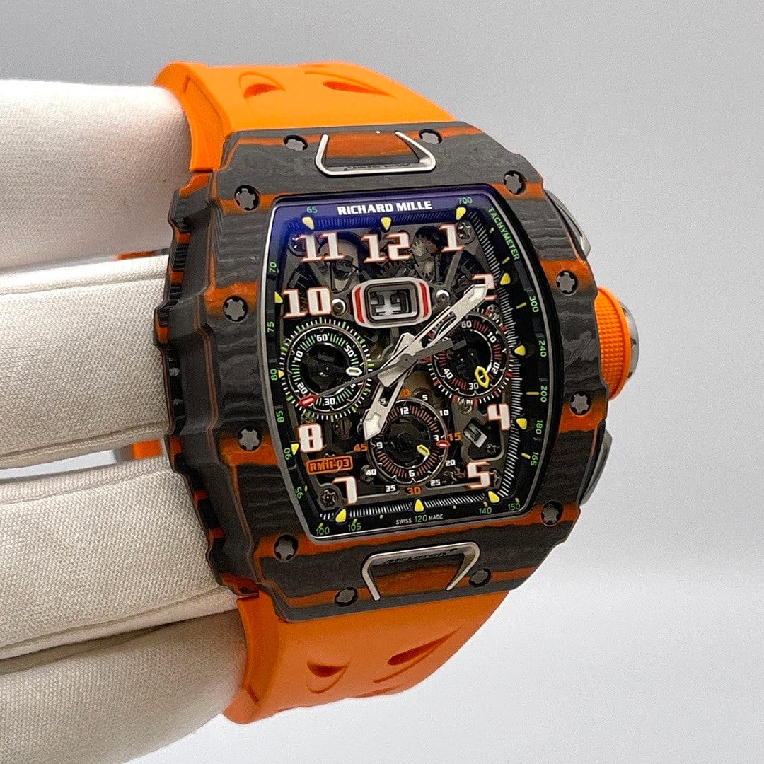 Luxury Watch Richard Mille McLaren Carbon RM11-03 Wrist Aficionado