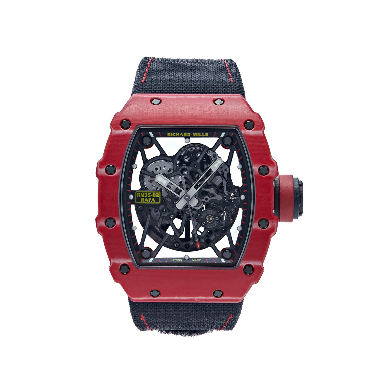 Luxury Watch Richard Mille Rafael Nadal Automatic Winding RM35-02 Wrist Aficionado