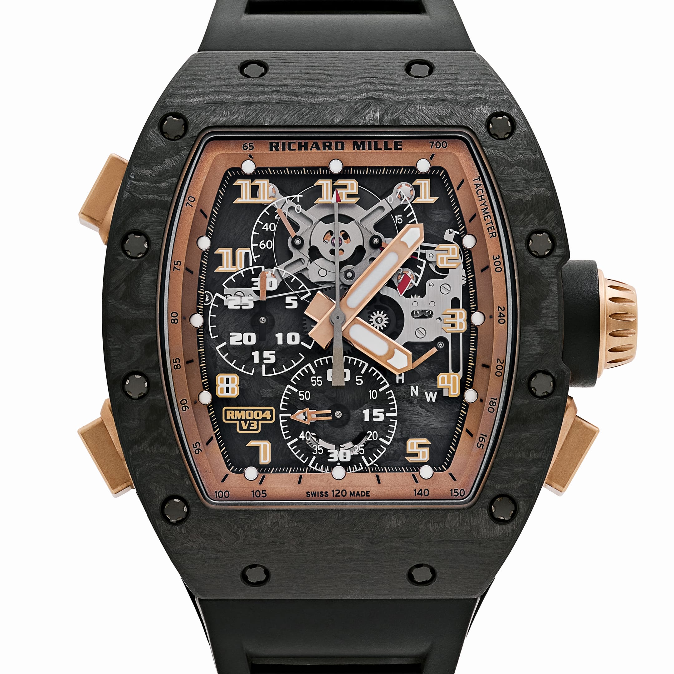 Richard Mille RM 004-V3 'Asia Edition' Carbon-TPT Rose Gold Limited Edition of 15 (2019)