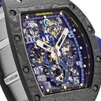 Thumbnail for Richard Mille RM 011 Automatic Flyback Chronograph Felipe Massa 10th Anniversary Carbon NTPT Titanium Limited Edition (2015)