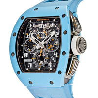 Thumbnail for Luxury Watch Richard Mille Baby Blue Ceramic Last Edition Felipe Massa RM011 Wrist Aficionado