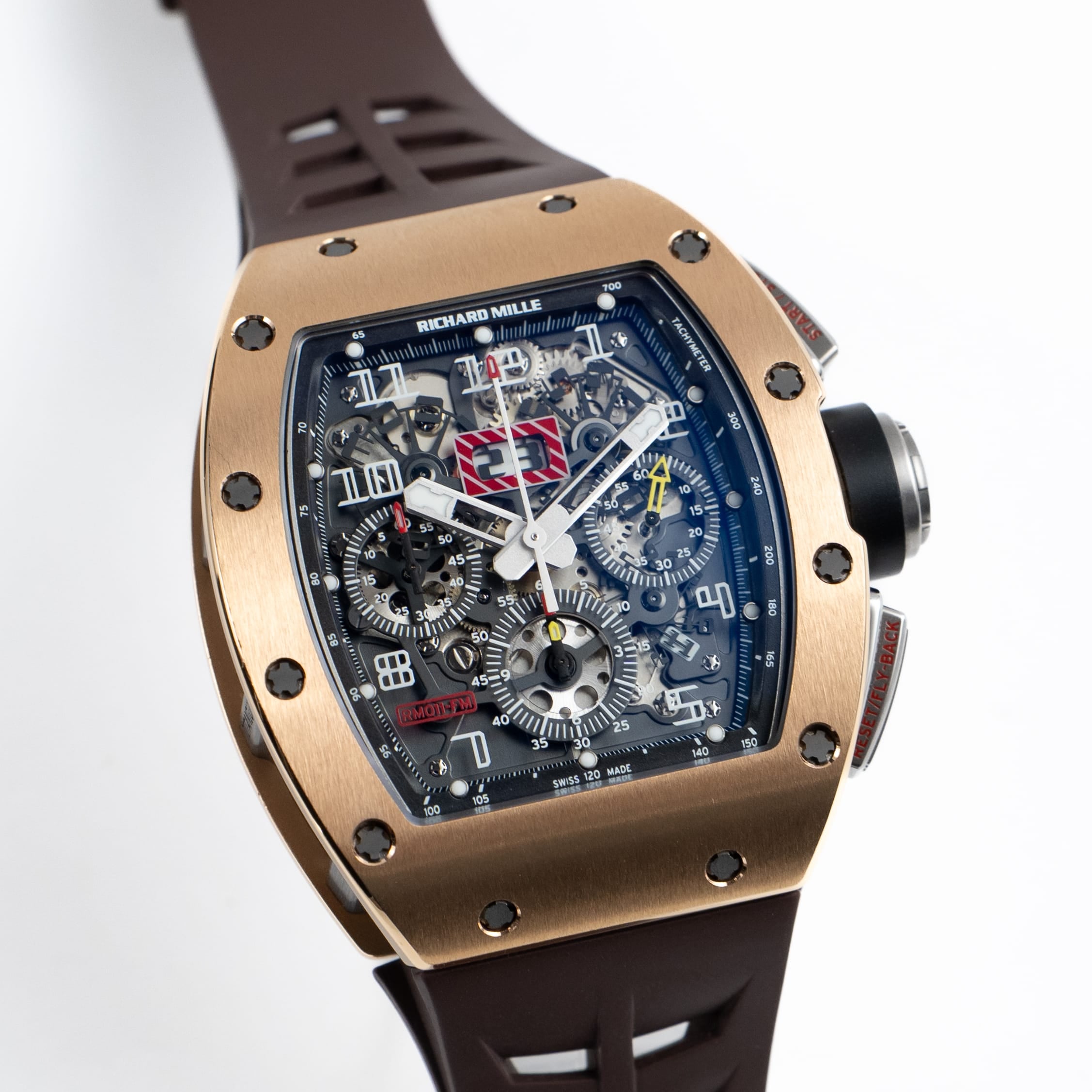 Richard Mille RM 011 Felipe Massa Chronograph Rose Gold Titanium