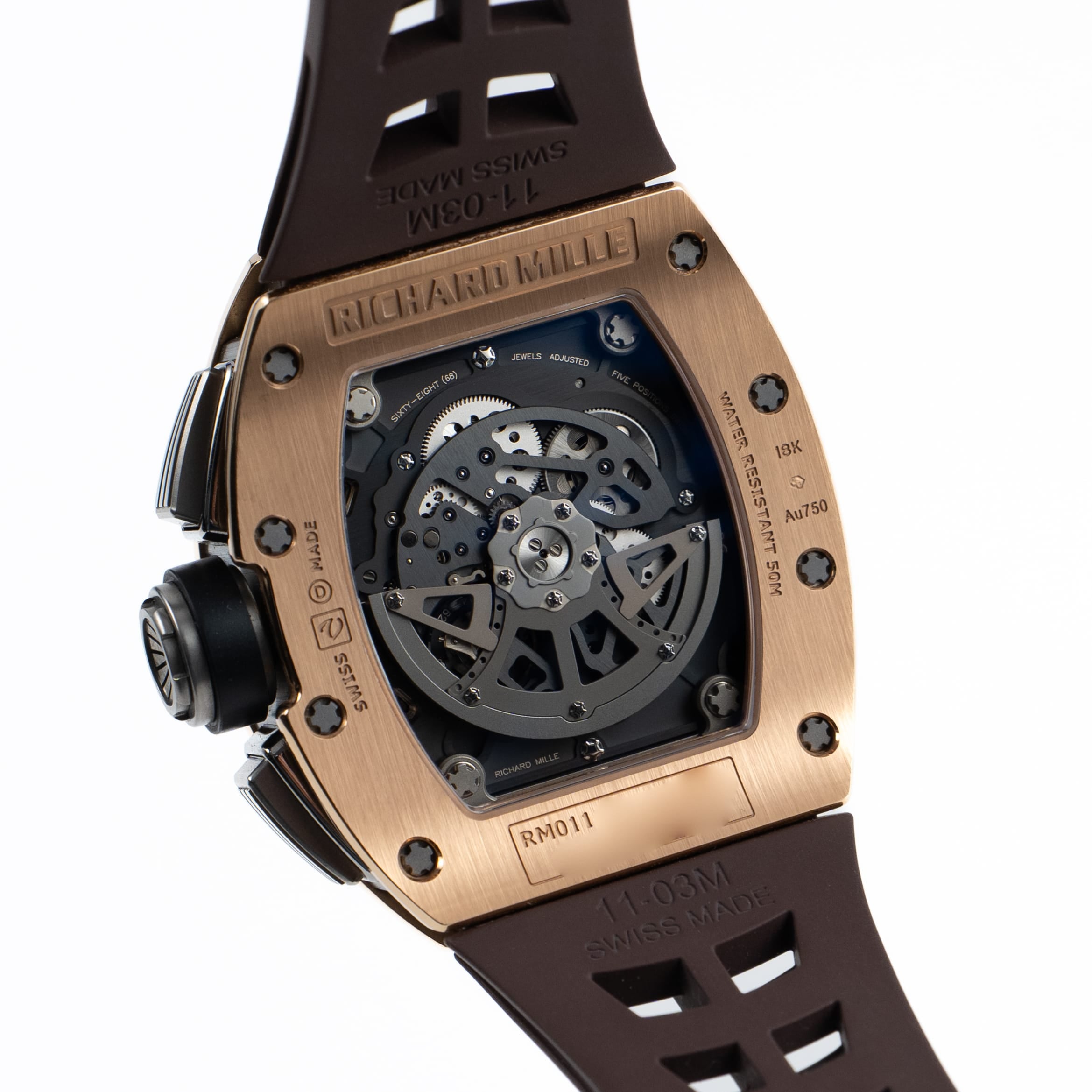 Richard Mille RM 011 Felipe Massa Chronograph Rose Gold Titanium