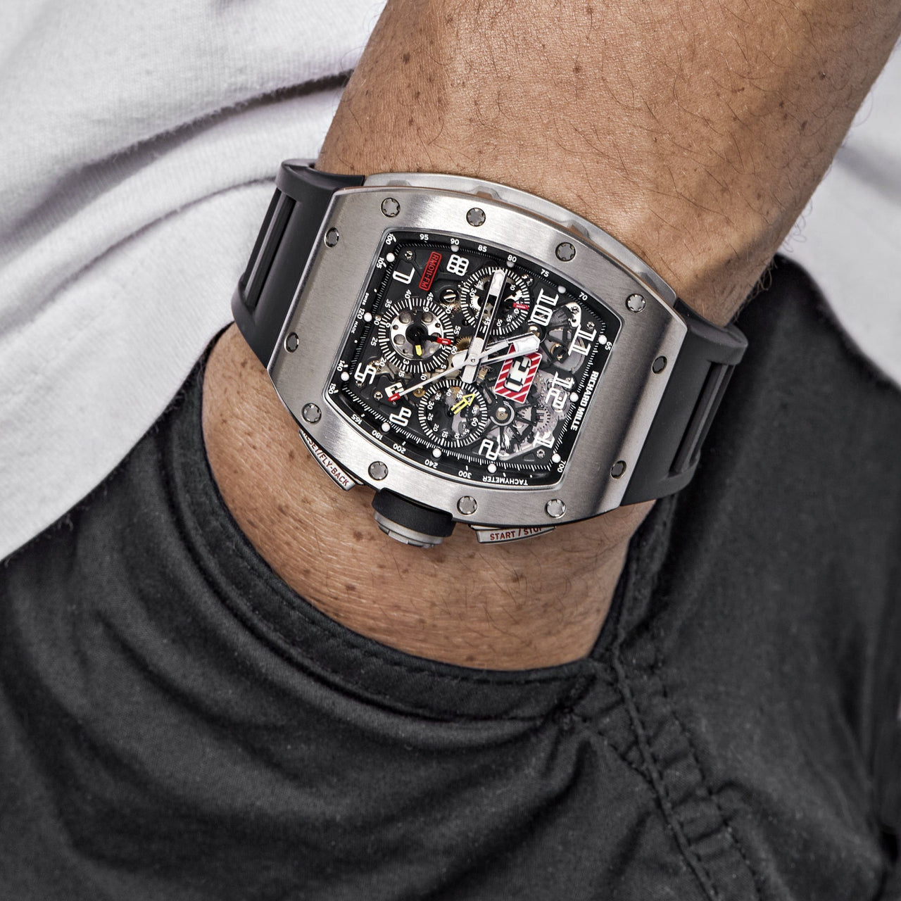 Richard Mille RM 011 Felipe Massa Flyback Chronograph Titanium