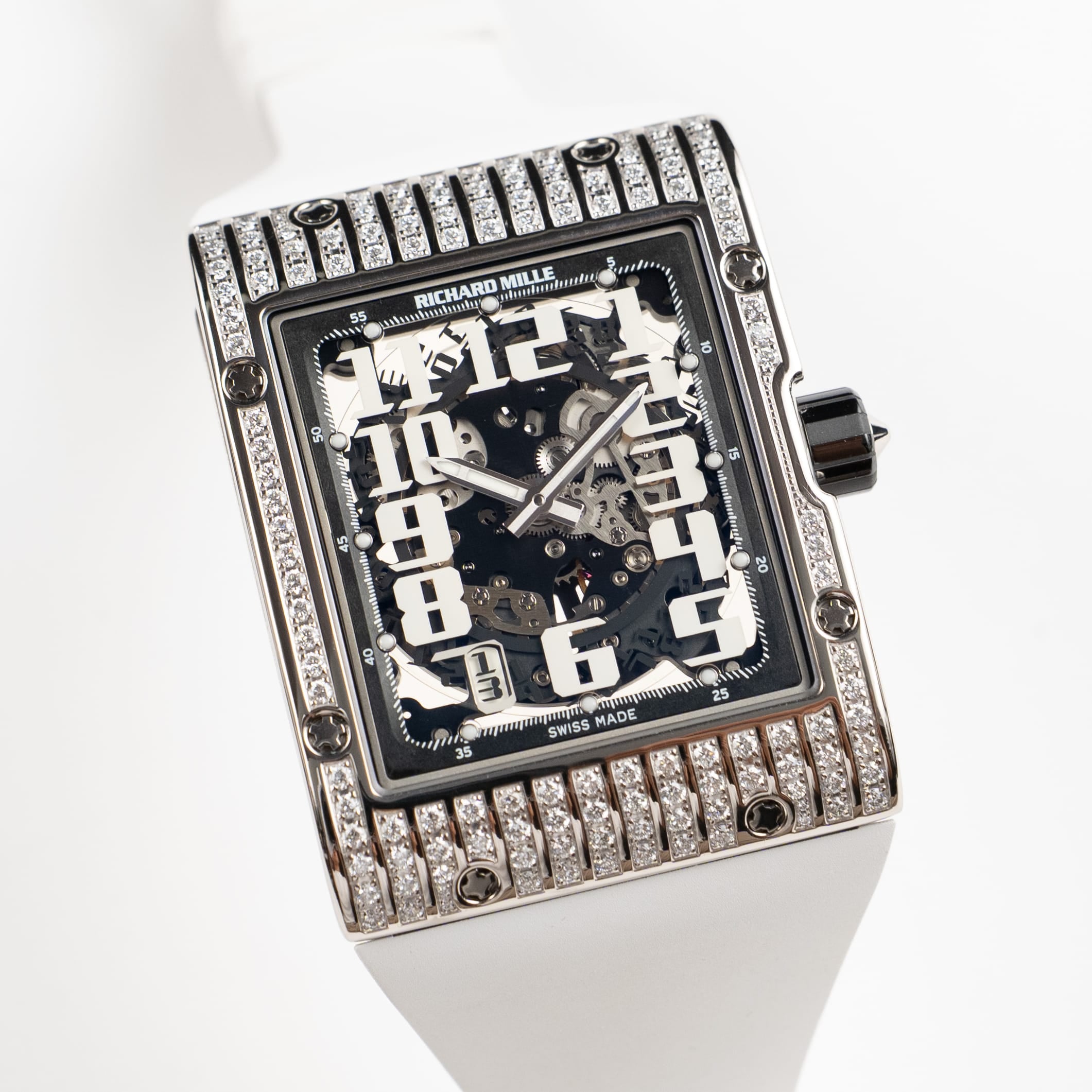 Richard Mille RM 016 'Extra Flat' White Gold Diamond Set (2008)