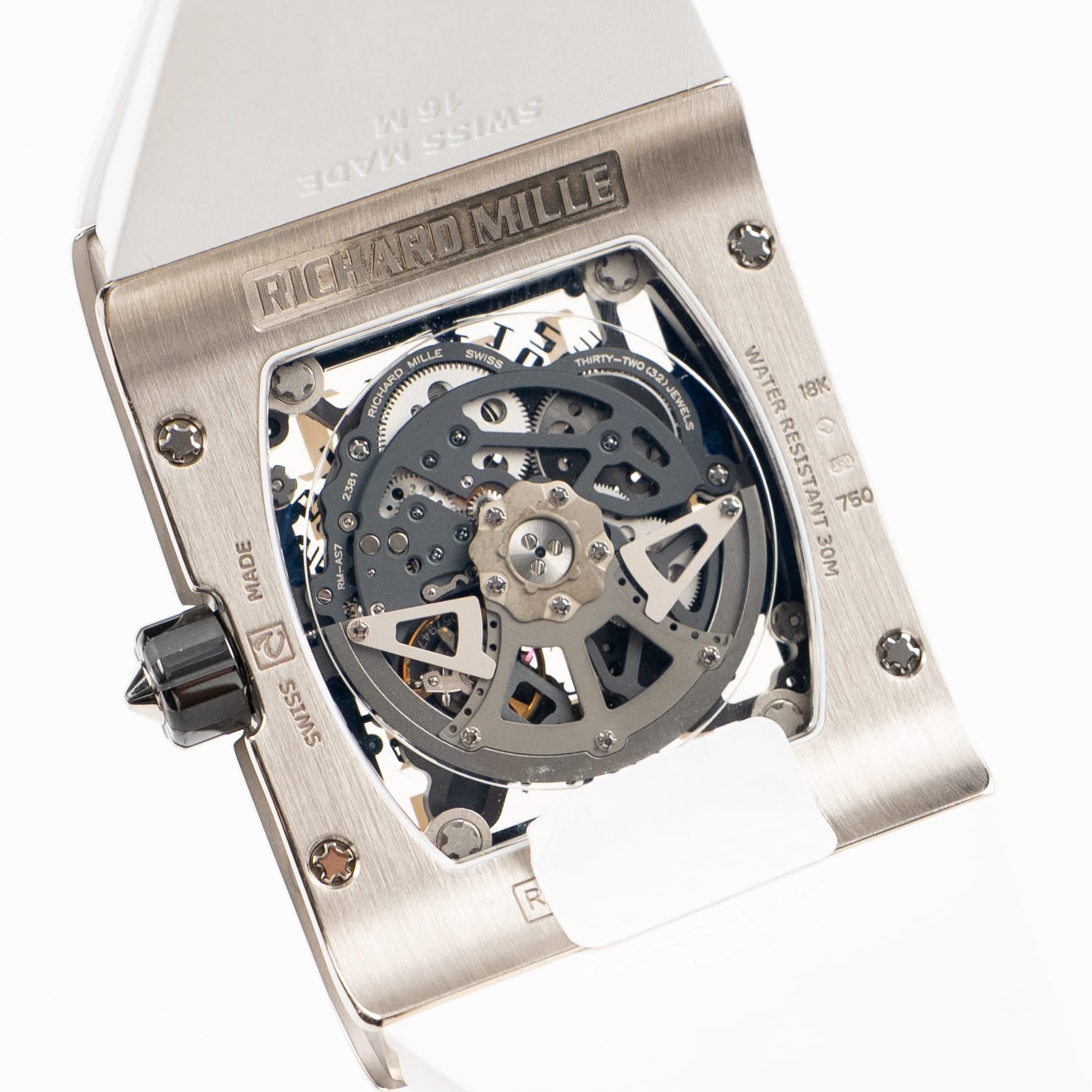 Richard Mille RM 016 'Extra Flat' White Gold Diamond Set (2008)