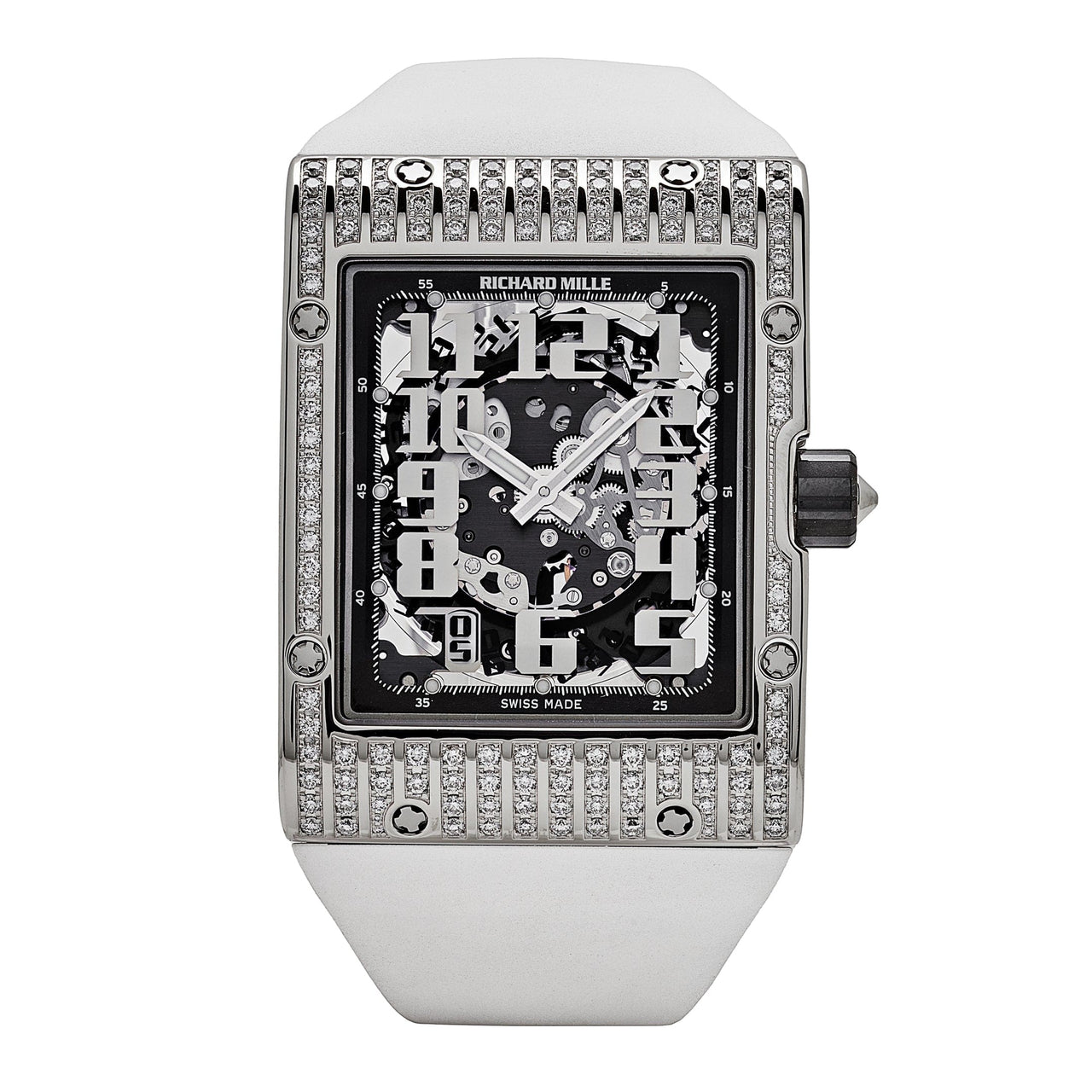 Richard Mille RM 016 'Extra Flat' White Gold Diamond Set (2023)