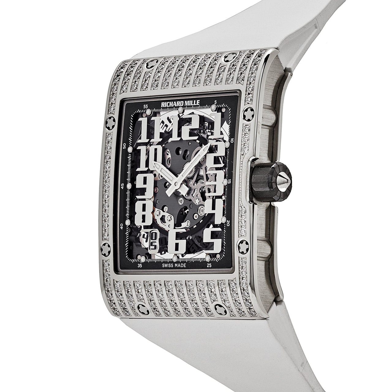 Richard Mille RM 016 'Extra Flat' White Gold Diamond Set (2023)