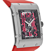 Thumbnail for Luxury Watch Richard Mille Ultra Thin White Gold Red Arabic Dial RM016 Wrist Aficionado