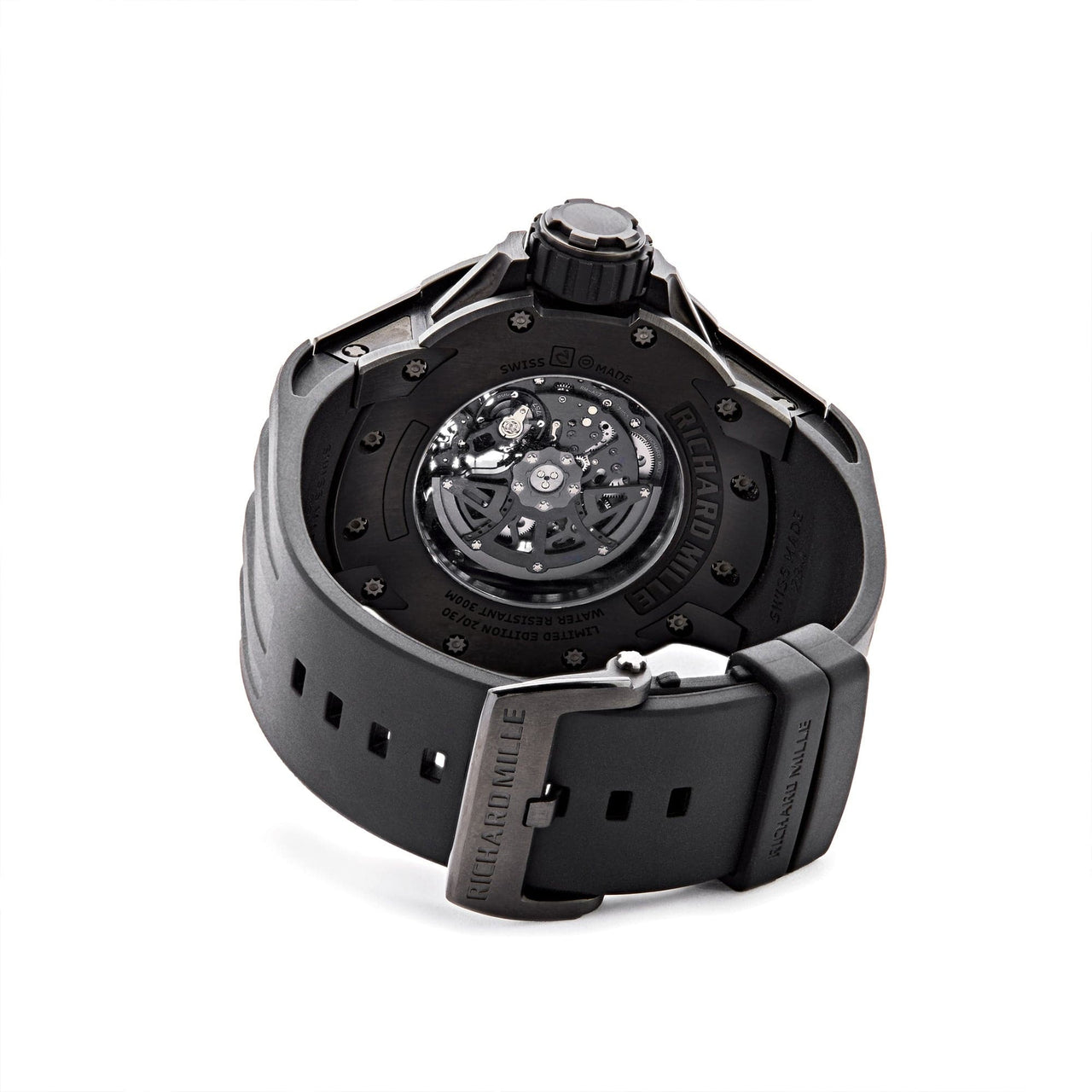 Luxury Watch Richard Mille Boutique Special Black Titanium RM028 Limited Edition to 30pcs Wrist Aficionado