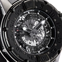 Thumbnail for Luxury Watch Richard Mille Boutique Special Black Titanium RM028 Limited Edition to 30pcs Wrist Aficionado