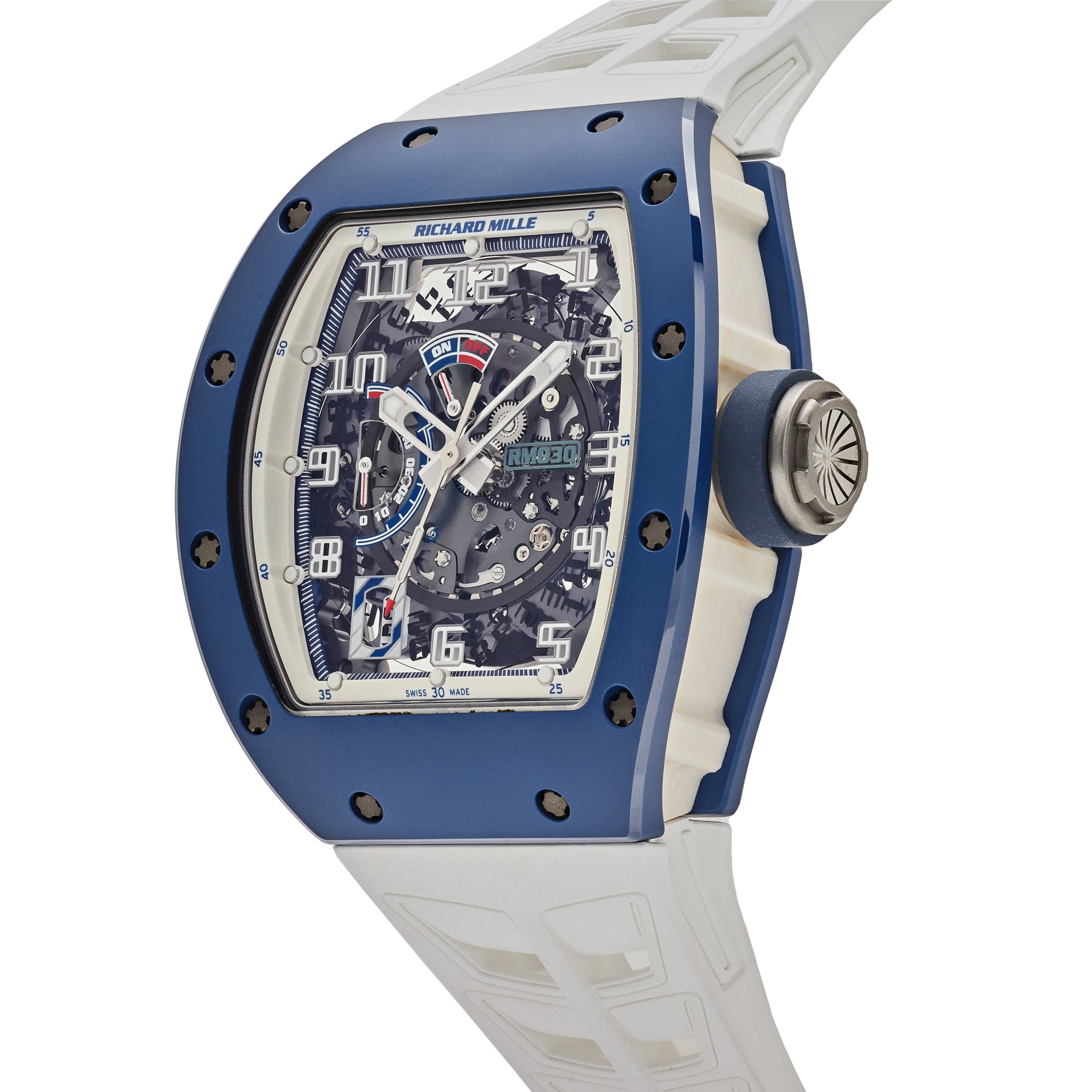 Richard Mille RM 030 Blue Ceramic Boutique Edition (2018)