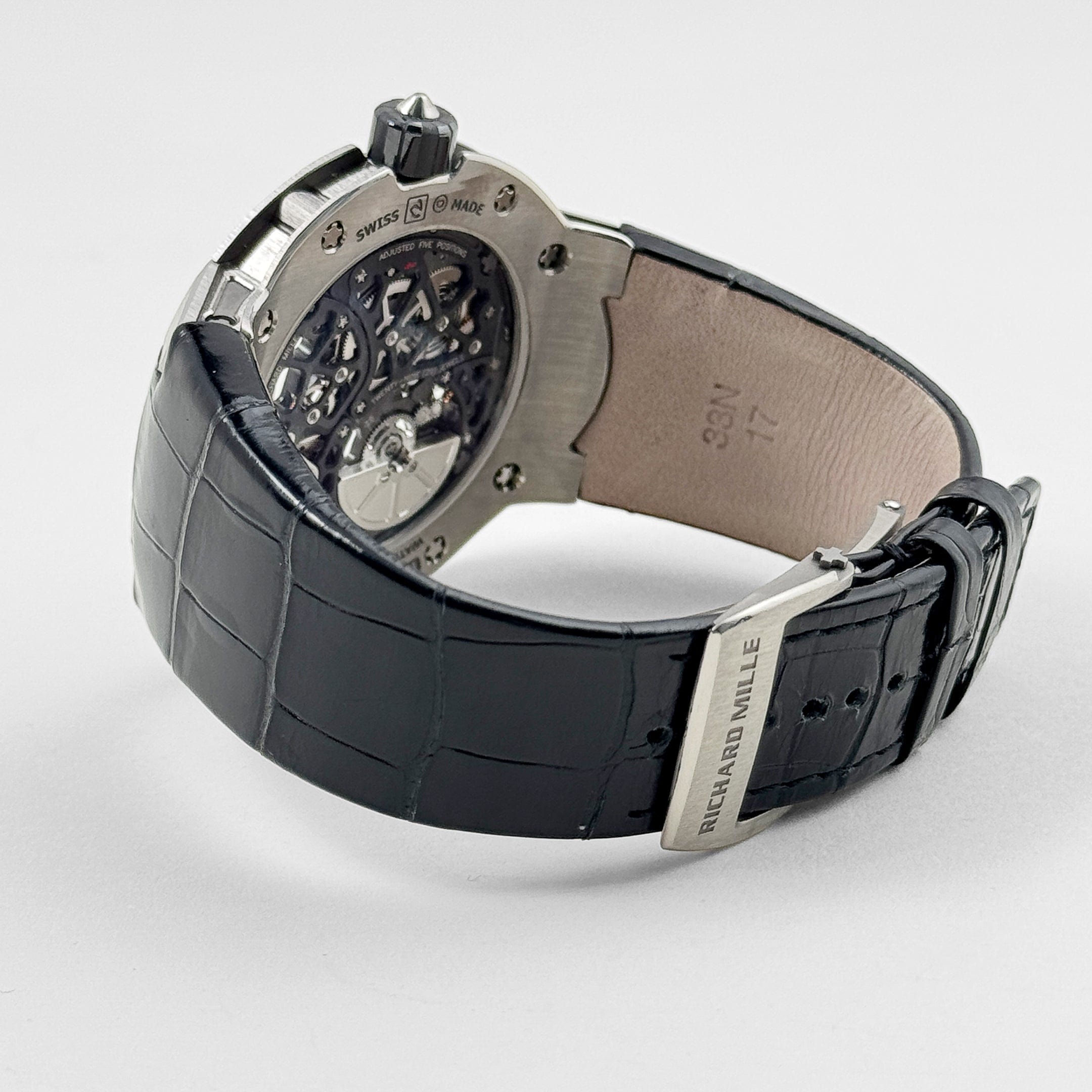 Richard Mille Automatic Winding Extra Flat Titanium RM033 – Wrist