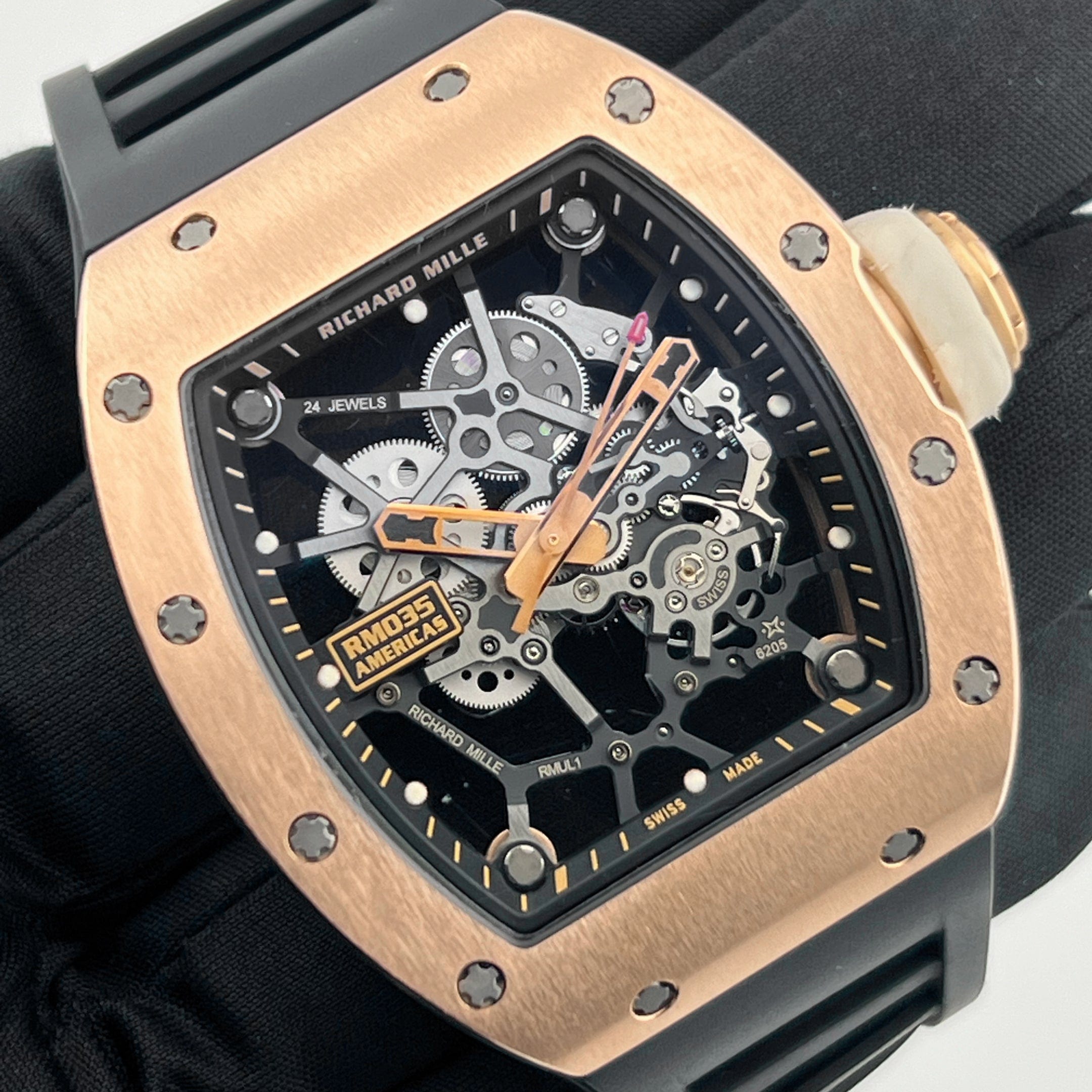 Richard Mille RM 035 Americas 2 Rose Gold Toro Skeleton Limited Edition (2018)