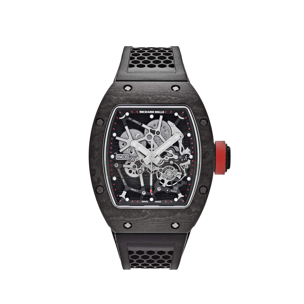 Luxury Watch Richard Mille Ultimate Edition NTPT Carbon RM035 Wrist Aficionado