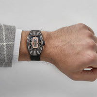 Thumbnail for Luxury Watch Richard Mille  Rose Gold Carbon TPT Diamond Set RM 037 Wrist Aficionado