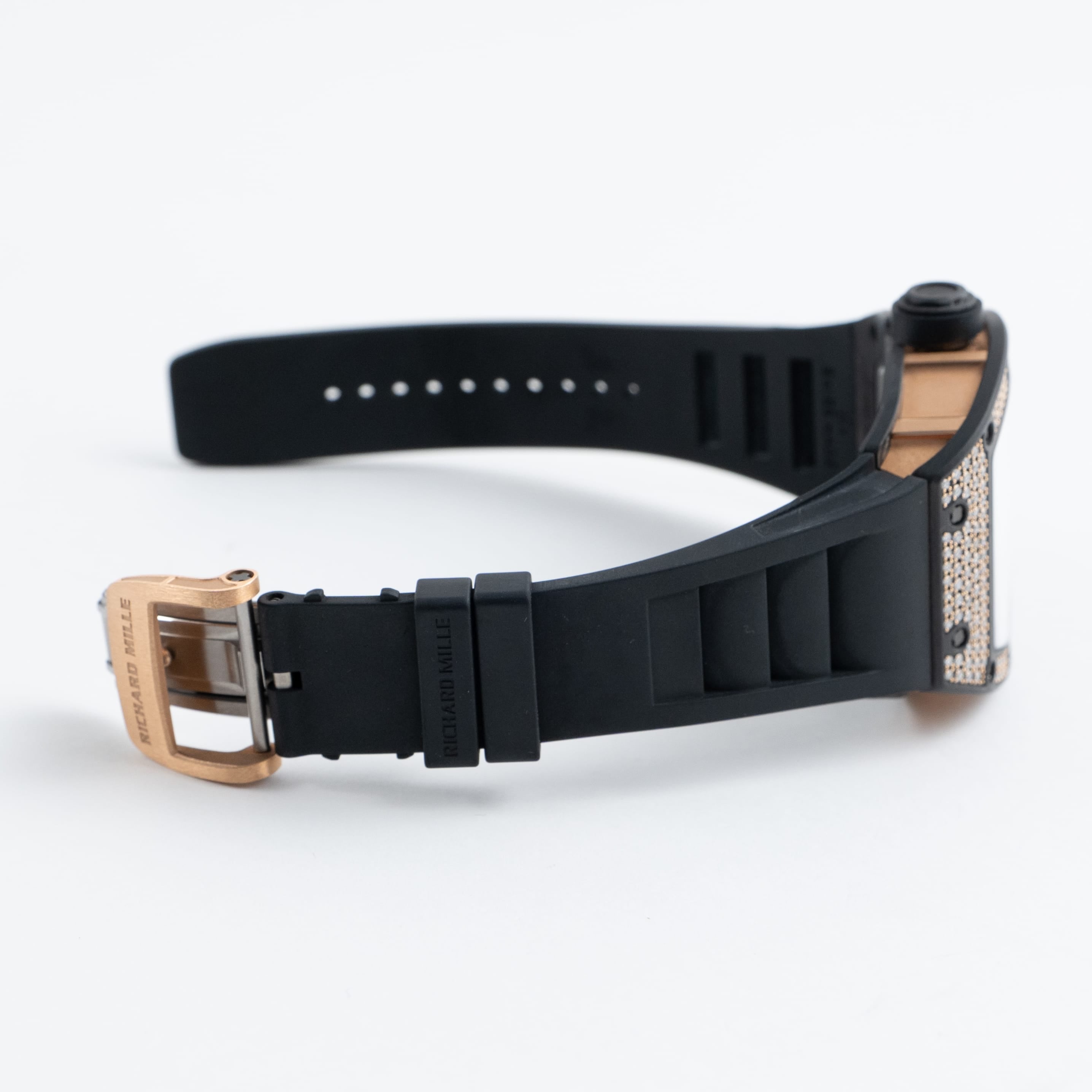 Richard Mille RM 055 Bubba Watson Rose Gold Carbon TPT Diamond Bezel (2022)