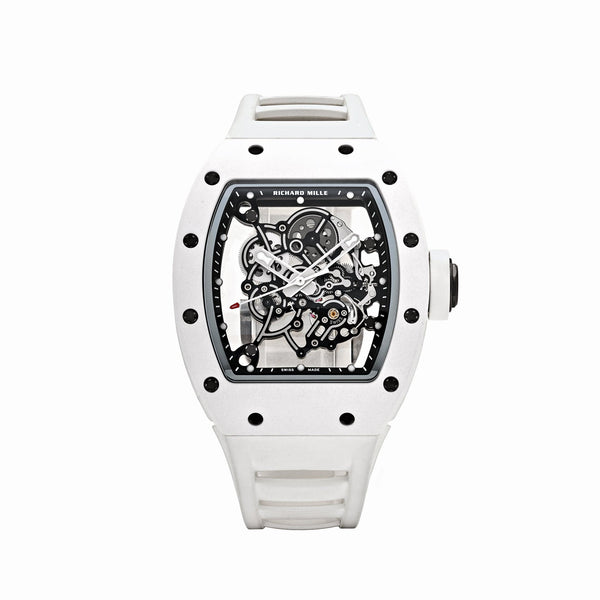 Richard Mille RM 055 Bubba Watson White Ceramic – Wrist Aficionado