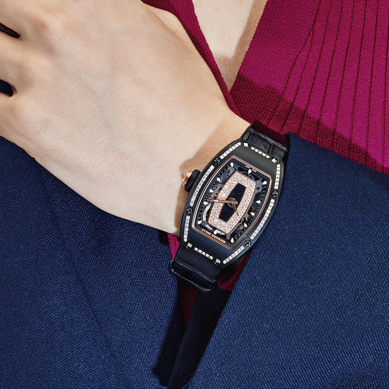 Luxury Watch Richard Mille Automatic Winding RM 07-01 Wrist Aficionado