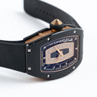Richard Mille RM 07-01 'Ladies' Black Ceramic Rose Gold Diamond-Set Skeleton Dial