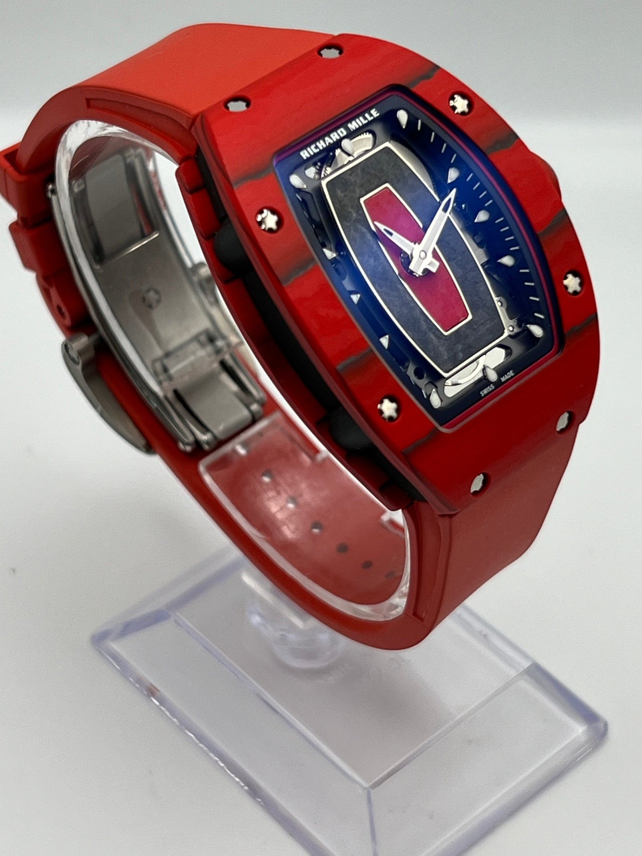 Richard Mille RM 07-01 Ladies' Carbon and Red Quartz TPT Limited Edition
