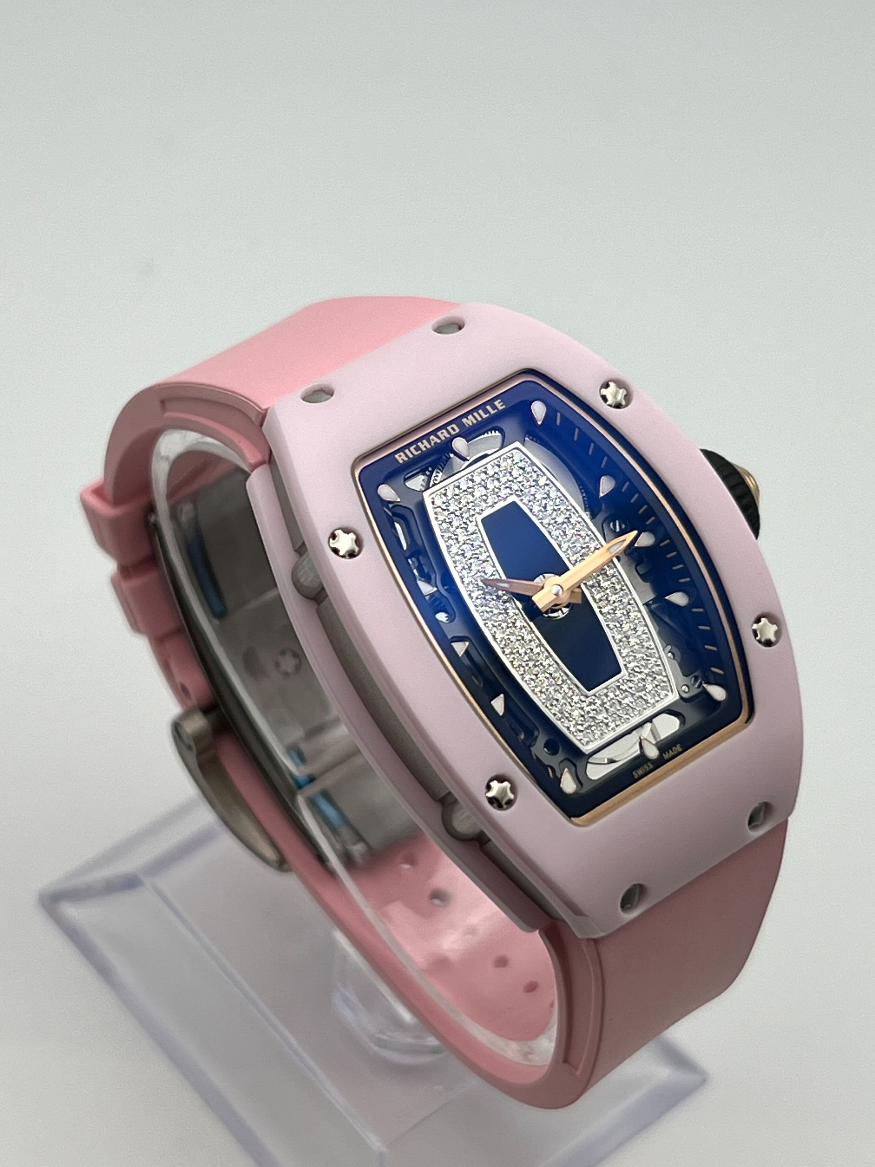 Richard Mille RM 07-01 Ladies' Pink Ceramic & White Gold (2022)
