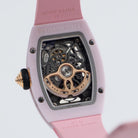 Richard Mille RM 07-01 'Ladies' Pink Ceramic White Gold Rose Gold Diamond-Set Skeleton Dial