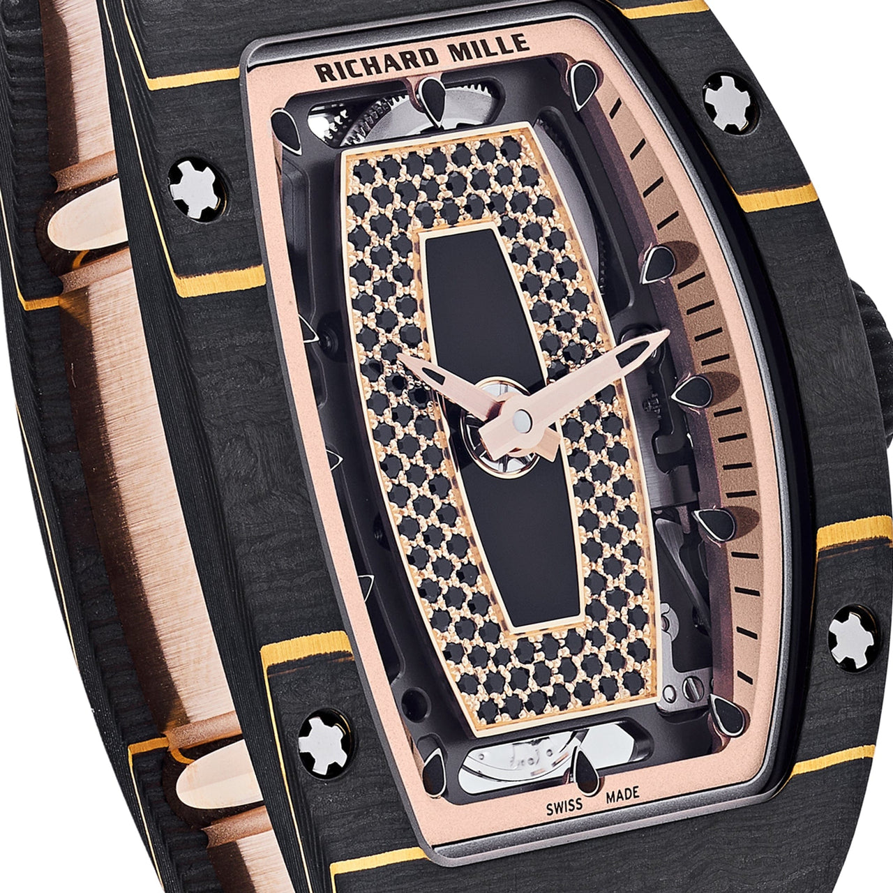 Richard Mille RM 07-01 Rose Gold / Carbon TPT Openworked