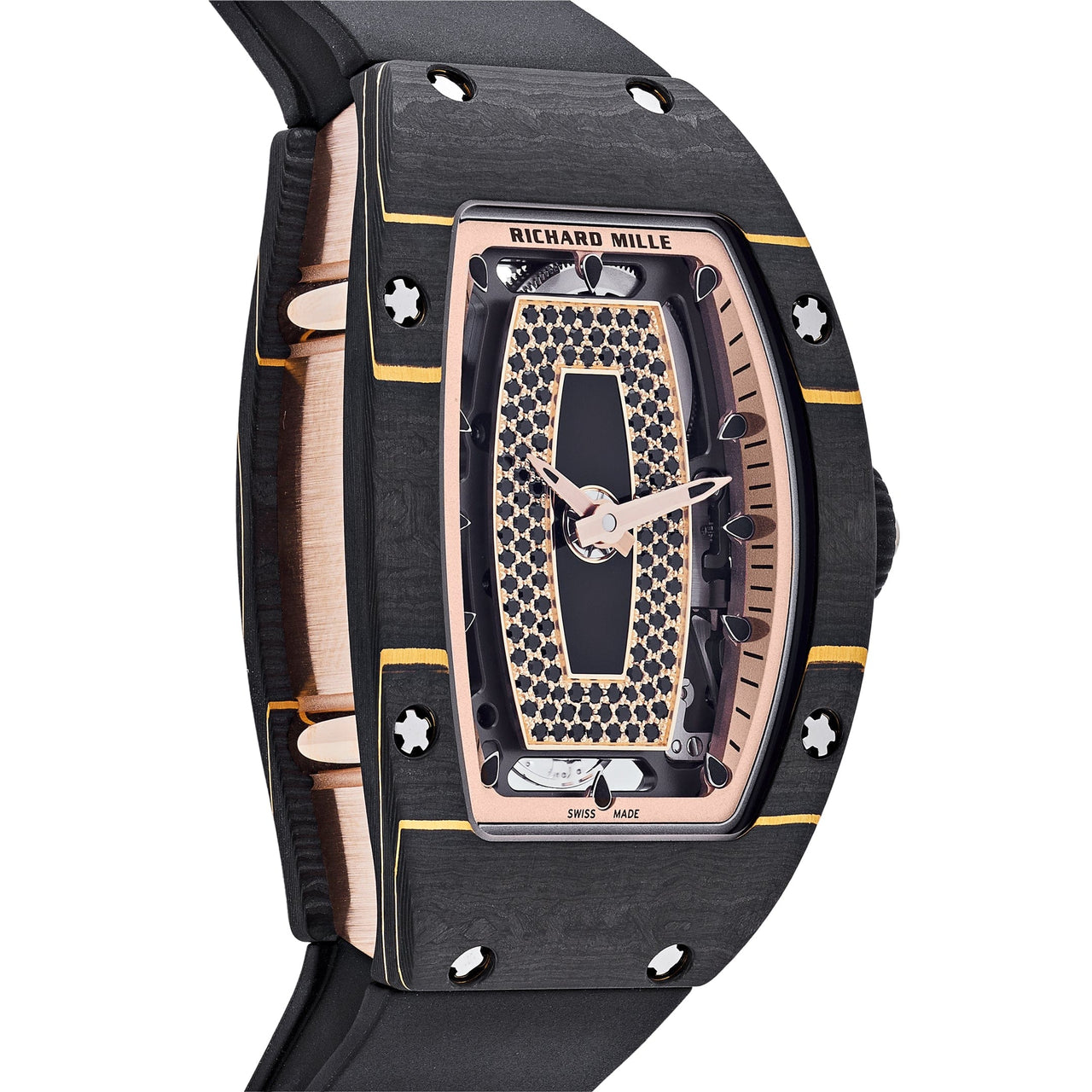 Richard Mille RM 07-01 Rose Gold / Carbon TPT Openworked